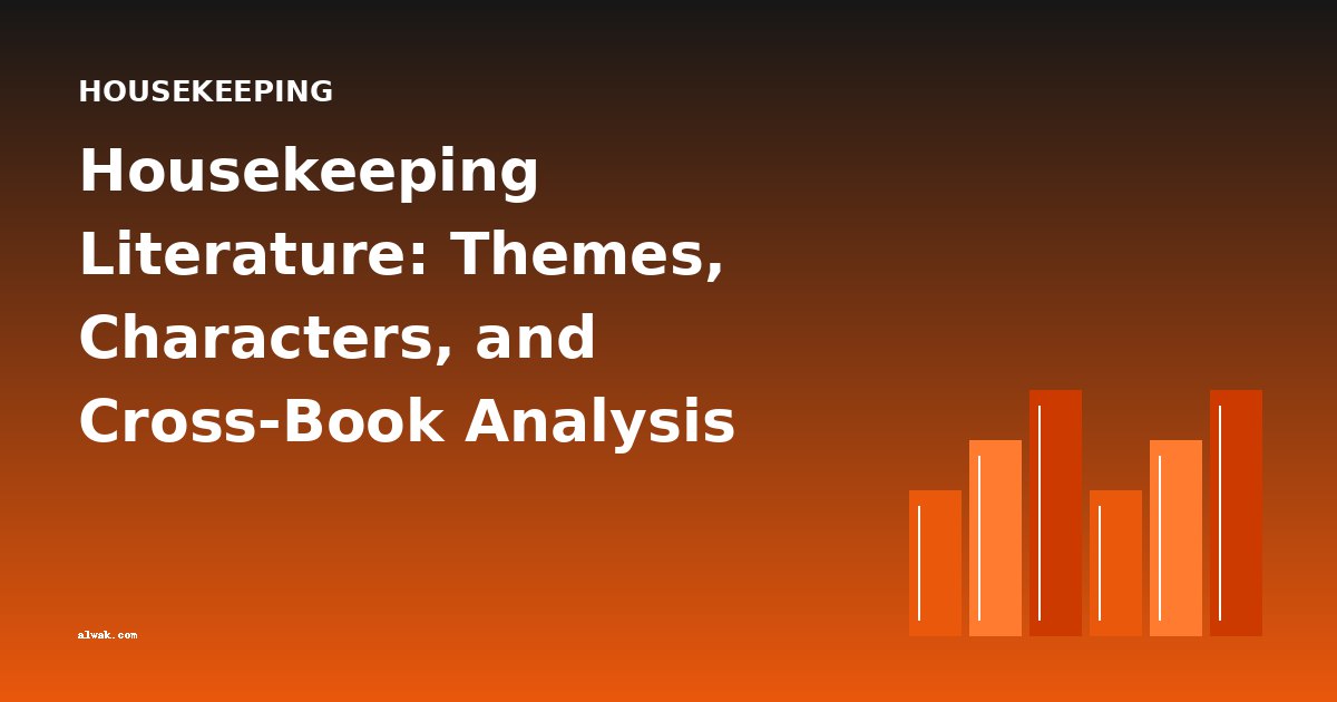 Housekeeping Literature: Themes, Characters, and Cross-Book Analysis