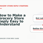 How to Make a Grocery Store Reply Easy to Understand