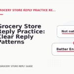 Grocery Store Reply Practice: Clear Reply Patterns